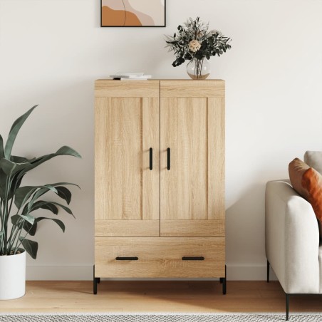 vidaXL Aparador alto madera de ingeniería roble Sonoma 69,5x31x115 cm