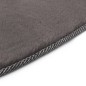 vidaXL Alfombra de pelo sintético de conejo gris oscuro 160 cm vidaXL Alfombra de pelo sintético de conejo gris oscuro 160 cm