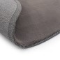 vidaXL Alfombra de pelo sintético de conejo gris oscuro 160 cm vidaXL Alfombra de pelo sintético de conejo gris oscuro 160 cm