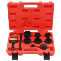 vidaXL Set de buje de brazo de remolque eje trasero BMW E87-90-93/M3