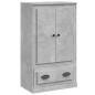 vidaXL Aparador de madera contrachapada gris hormigón 60x35,5x103,5 cm vidaXL Aparador de madera contrachapada gris hormigón 60x35,5x103,5 cm