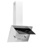 vidaXL Campana extractora acero inox y vidrio templado plateado 60 cm vidaXL Campana extractora acero inox y vidrio templado plateado 60 cm