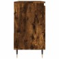 vidaXL Armario de baño madera contrachapada roble ahumado 65x33x60 cm vidaXL Armario de baño madera contrachapada roble ahumado 65x33x60 cm