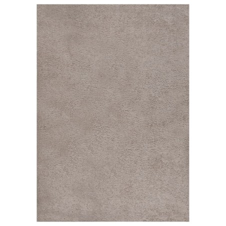 vidaXL Alfombra de pelo largo beige 140x200 cm