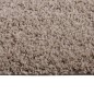 vidaXL Alfombra de pelo largo beige 140x200 cm