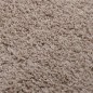 vidaXL Alfombra de pelo largo beige 140x200 cm