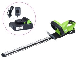 vidaXL Cortasetos inalámbrico con batería de ion-litio 20V 1500 mAh