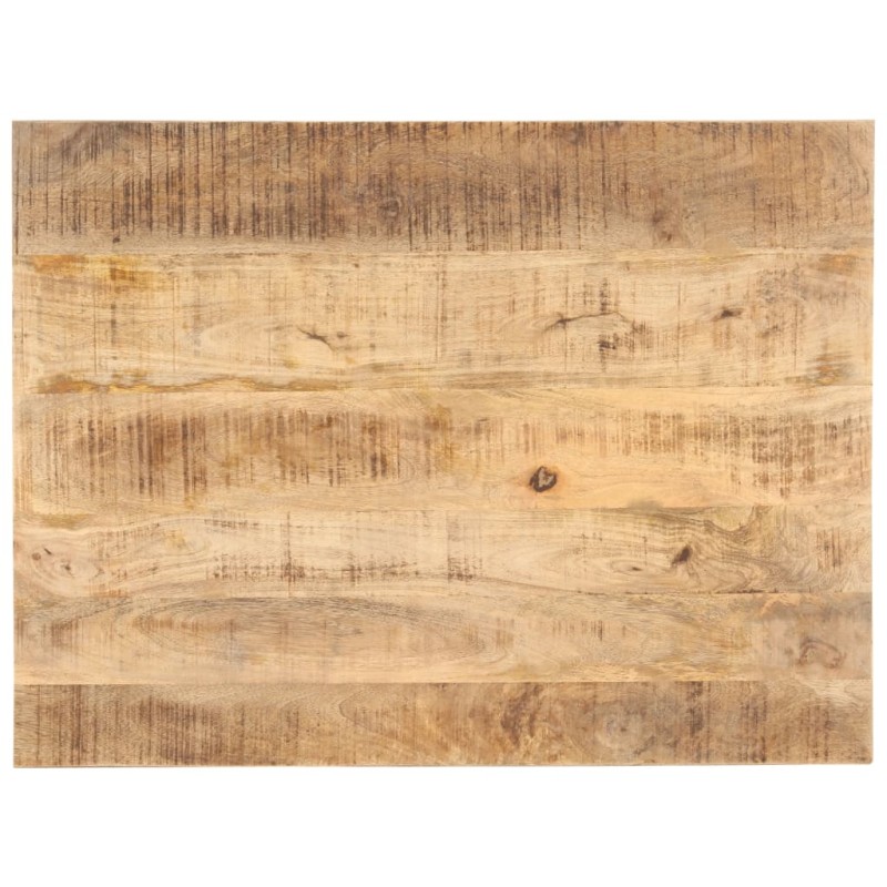 vidaXL Superficie de mesa madera maciza de mango 25-27 mm 90x70 cm vidaXL Superficie de mesa madera maciza de mango 25-27 mm 90x70 cm