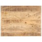 vidaXL Superficie de mesa madera maciza de mango 25-27 mm 90x70 cm vidaXL Superficie de mesa madera maciza de mango 25-27 mm 90x70 cm