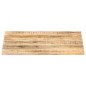 vidaXL Superficie de mesa madera maciza de mango 25-27 mm 90x70 cm vidaXL Superficie de mesa madera maciza de mango 25-27 mm 90x70 cm