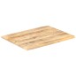 vidaXL Superficie de mesa madera maciza de mango 25-27 mm 90x70 cm vidaXL Superficie de mesa madera maciza de mango 25-27 mm 90x70 cm