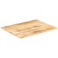 vidaXL Superficie de mesa madera maciza de mango 25-27 mm 90x70 cm vidaXL Superficie de mesa madera maciza de mango 25-27 mm 90x70 cm