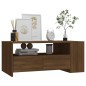 vidaXL Mesa de centro madera de ingeniería marrón roble 102x55x42 cm vidaXL Mesa de centro madera de ingeniería marrón roble 102x55x42 cm