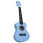 vidaXL Set de ukelele soprano con funda para niños azul bebé 21" vidaXL Set de ukelele soprano con funda para niños azul bebé 21"