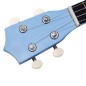vidaXL Set de ukelele soprano con funda para niños azul bebé 21" vidaXL Set de ukelele soprano con funda para niños azul bebé 21"