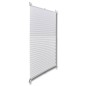 Plisse Persiana Blanco Cortina Plisada 100X125cm