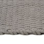 vidaXL Alfombra rectangular algodón gris 200x300 cm vidaXL Alfombra rectangular algodón gris 200x300 cm