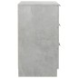 vidaXL Mesita de noche color gris hormigón 40x36x65 cm vidaXL Mesita de noche color gris hormigón 40x36x65 cm