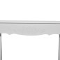 vidaXL Mesa consola de tocador blanco vidaXL Mesa consola de tocador blanco