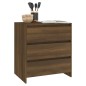 vidaXL Aparador de madera contrachapada marrón roble 70x41x75 cm vidaXL Aparador de madera contrachapada marrón roble 70x41x75 cm
