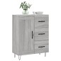 vidaXL Aparador de madera de ingeniería gris Sonoma 69,5x34x90 cm vidaXL Aparador de madera de ingeniería gris Sonoma 69,5x34x90 cm