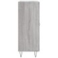vidaXL Aparador de madera de ingeniería gris Sonoma 69,5x34x90 cm vidaXL Aparador de madera de ingeniería gris Sonoma 69,5x34x90 cm