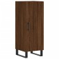 vidaXL Aparador madera de ingeniería marrón roble 34,5x34x90 cm vidaXL Aparador madera de ingeniería marrón roble 34,5x34x90 cm