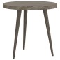 vidaXL Juego de mesitas auxiliares 3 piezas MDF y hierro gris vidaXL Juego de mesitas auxiliares 3 piezas MDF y hierro gris