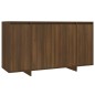 vidaXL Aparador de madera de ingeniería marrón roble 135x41x75 cm vidaXL Aparador de madera de ingeniería marrón roble 135x41x75 cm