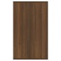vidaXL Aparador de madera de ingeniería marrón roble 135x41x75 cm vidaXL Aparador de madera de ingeniería marrón roble 135x41x75 cm