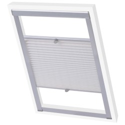 vidaXL Persiana plisada blanca M08/308 