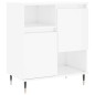 vidaXL Aparadores 3 uds madera contrachapada blanco brillo vidaXL Aparadores 3 uds madera contrachapada blanco brillo