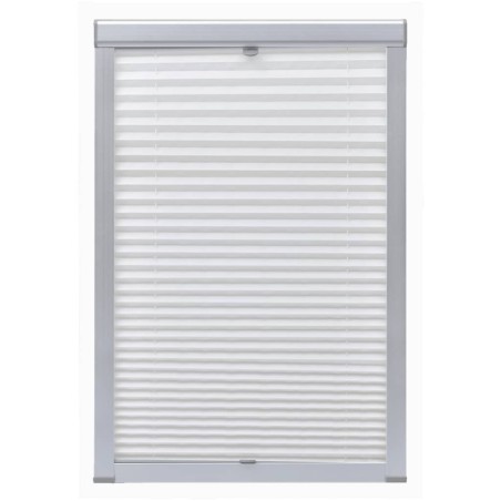 vidaXL Persiana plisada blanca M08/308 
