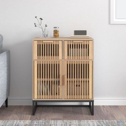 vidaXL Aparador de madera contrachapada 60x30x75 cm