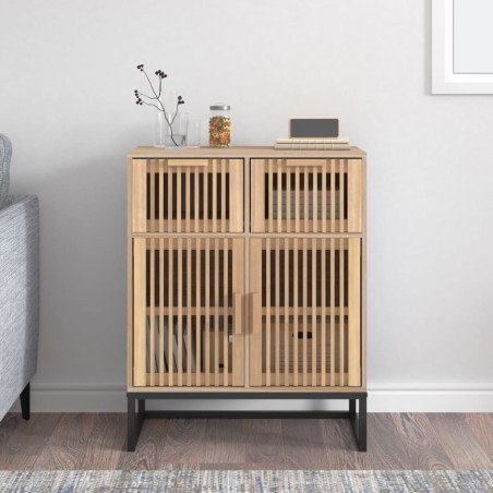 vidaXL Aparador de madera contrachapada 60x30x75 cm