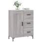 vidaXL Aparador de madera de ingeniería gris Sonoma 69,5x34x90 cm vidaXL Aparador de madera de ingeniería gris Sonoma 69,5x34x90 cm