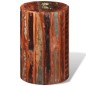 vidaXL Taburete de madera maciza reciclada vidaXL Taburete de madera maciza reciclada