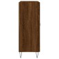 vidaXL Aparador de madera de ingeniería marrón roble 69,5x34x90 cm vidaXL Aparador de madera de ingeniería marrón roble 69,5x34x90 cm