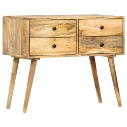 vidaXL Aparador de madera maciza de mango 85x40x71 cm