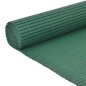 vidaXL Valla de jardín de doble cara PVC verde 90x500 cm vidaXL Valla de jardín de doble cara PVC verde 90x500 cm