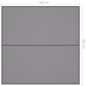 vidaXL Lona de exterior gris 4x4 m vidaXL Lona de exterior gris 4x4 m