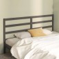 vidaXL Cabecero de cama madera maciza de pino gris 206x4x100 cm vidaXL Cabecero de cama madera maciza de pino gris 206x4x100 cm