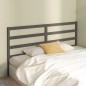 vidaXL Cabecero de cama madera maciza de pino gris 206x4x100 cm vidaXL Cabecero de cama madera maciza de pino gris 206x4x100 cm