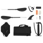 vidaXL Kayak inflable poliéster negro 375x72x31 cm vidaXL Kayak inflable poliéster negro 375x72x31 cm