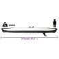 vidaXL Kayak inflable poliéster negro 375x72x31 cm vidaXL Kayak inflable poliéster negro 375x72x31 cm