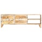 vidaXL Mueble de TV madera maciza de mango 120x30x40 cm vidaXL Mueble de TV madera maciza de mango 120x30x40 cm