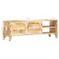 vidaXL Mueble de TV madera maciza de mango 120x30x40 cm vidaXL Mueble de TV madera maciza de mango 120x30x40 cm
