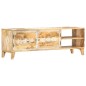 vidaXL Mueble de TV madera maciza de mango 120x30x40 cm vidaXL Mueble de TV madera maciza de mango 120x30x40 cm