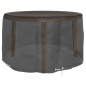 vidaXL Fundas para muebles de jardín 6 ojales redonda Ø125x75 cm vidaXL Fundas para muebles de jardín 6 ojales redonda Ø125x75 cm