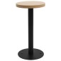 vidaXL Mesa de bistró MDF marrón claro 40 cm vidaXL Mesa de bistró MDF marrón claro 40 cm